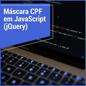código de máscara cpf em js